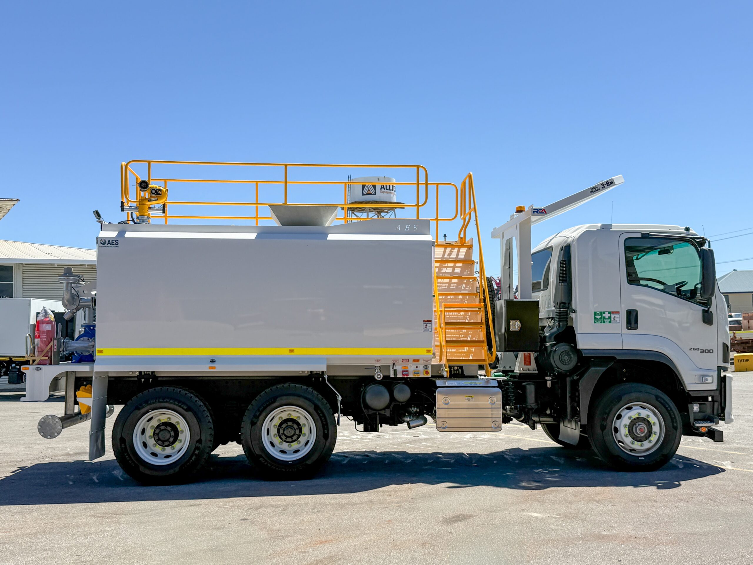 2025 ISUZU FVZ260-300 6X4 MLWB WATER TRUCK C/W AES 14,000L WATER MODULE