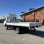 2023 MITSUBISHI FUSO FGB71ER6SFBC 4X4 5 SPEED TRAY TOP TRUCK WITH KEVREK CRANE