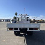 2023 MITSUBISHI FUSO FGB71ER6SFBC 4X4 5 SPEED TRAY TOP TRUCK WITH KEVREK CRANE
