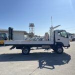 2023 MITSUBISHI FUSO FGB71ER6SFBC 4X4 5 SPEED TRAY TOP TRUCK WITH KEVREK CRANE