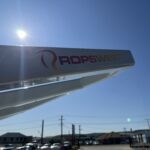 2023 MITSUBISHI FUSO FGB71ER6SFBC 4X4 5 SPEED TRAY TOP TRUCK WITH KEVREK CRANE