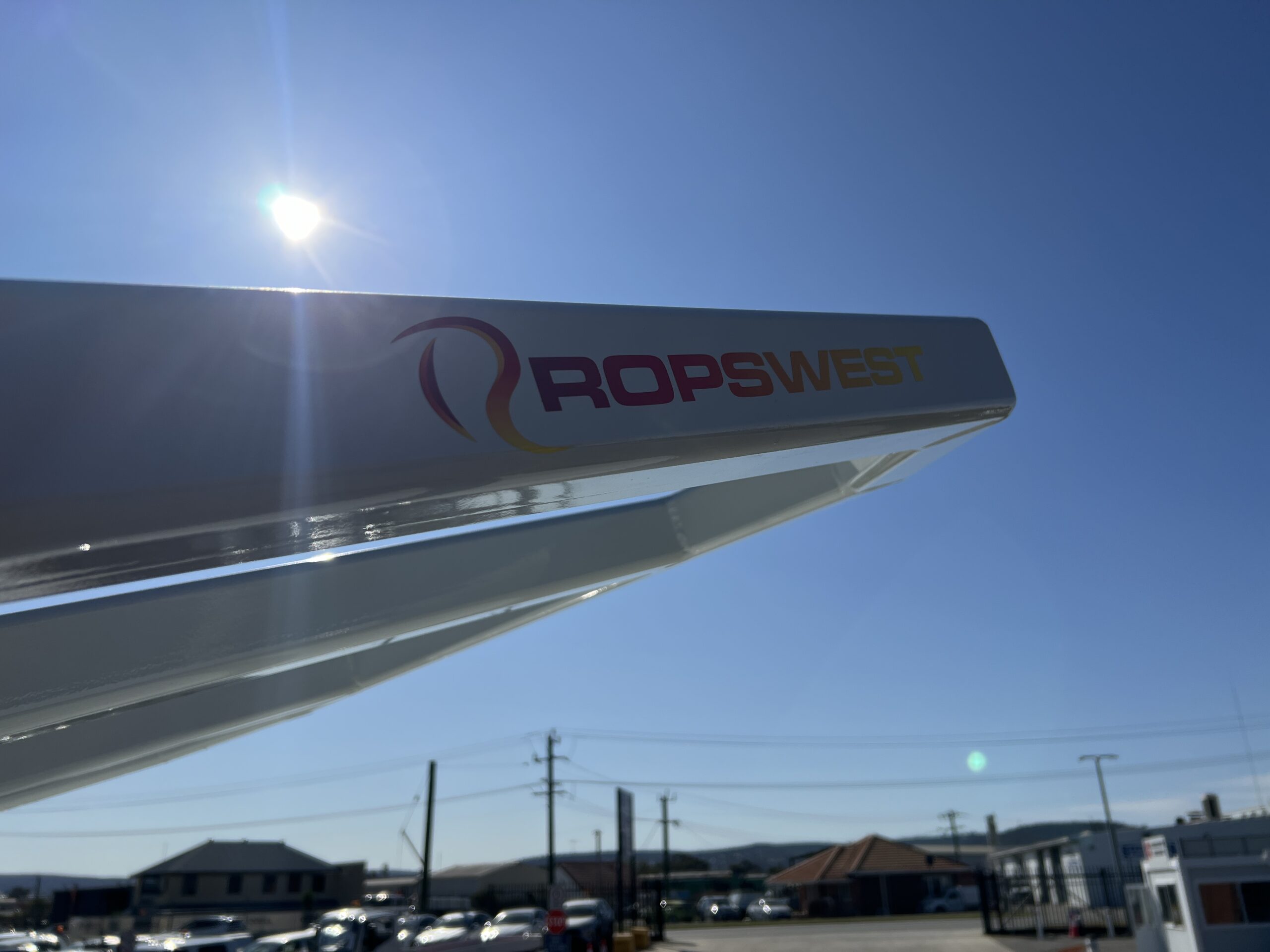 2023 MITSUBISHI FUSO FGB71ER6SFBC 4X4 5 SPEED TRAY TOP TRUCK WITH KEVREK CRANE