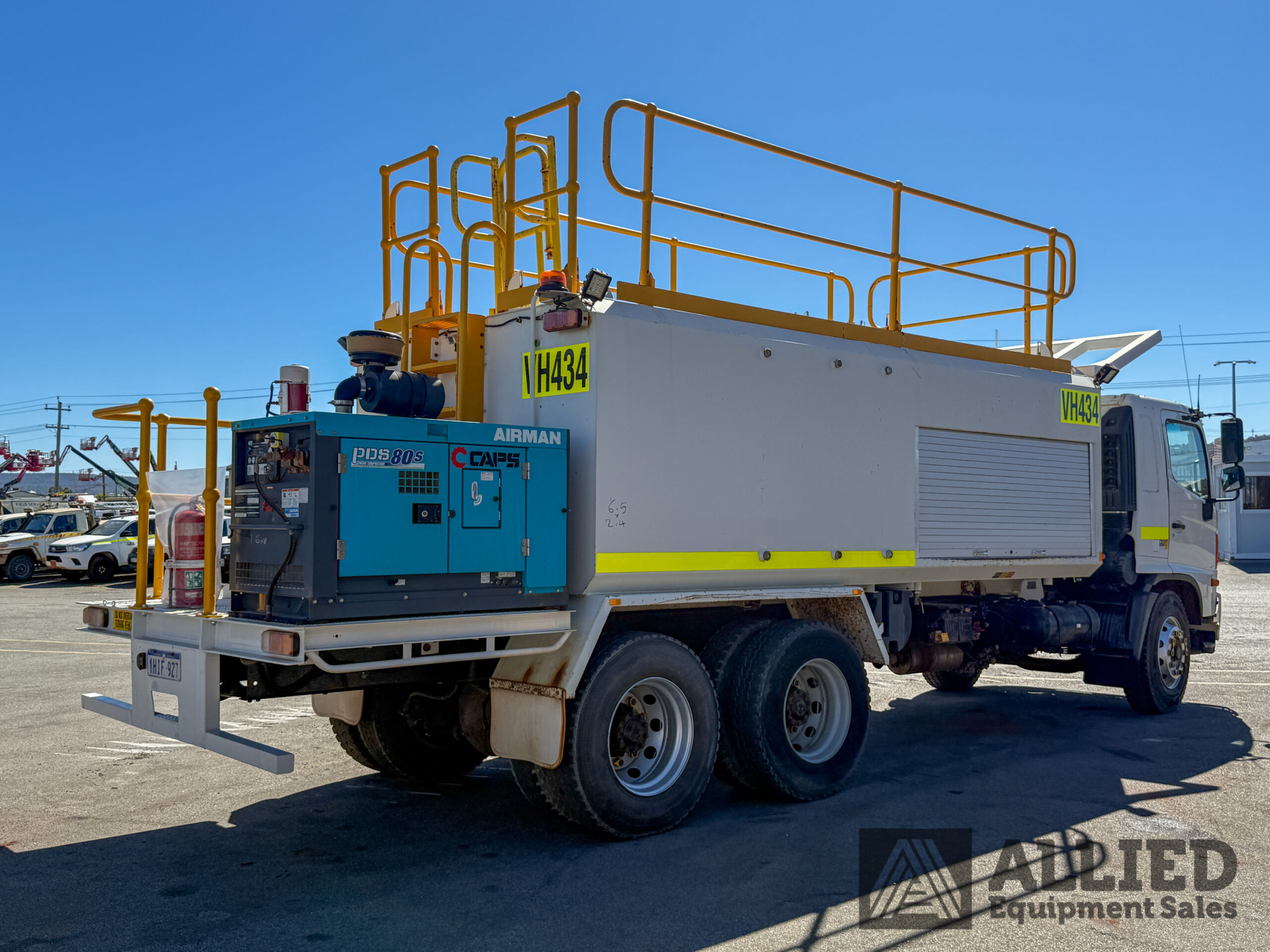 2010 HINO FM1J 6X4 SERVICE TRUCK