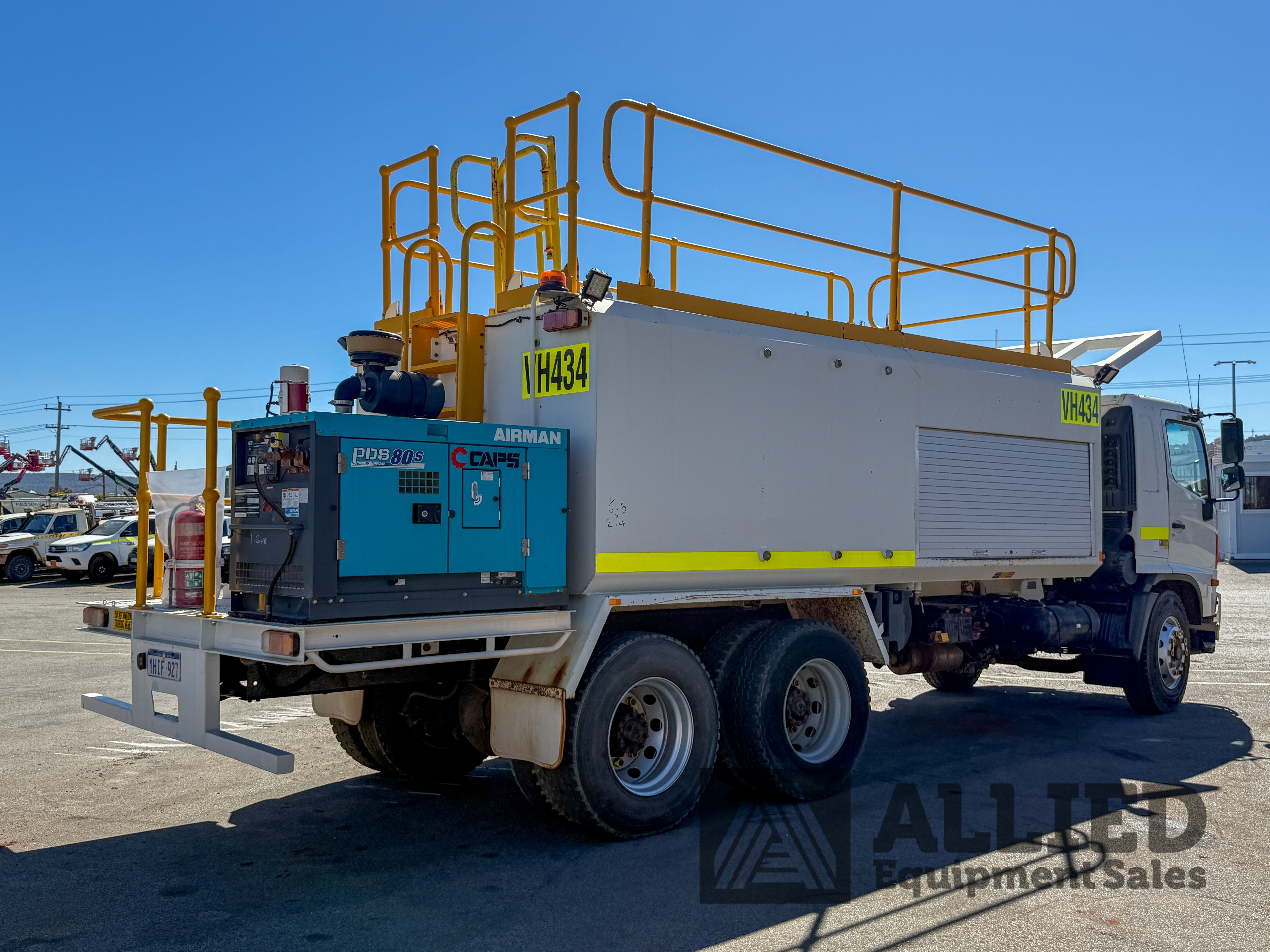 2010 HINO FM1J 6X4 SERVICE TRUCK